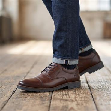 RIEKER 13901 SHOE - BROWN