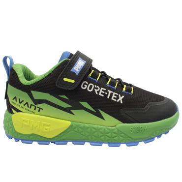 PRIMIGI 1431022 TRAINER - BLACK GREEN