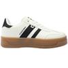 XTI 143645 SHOE - WHITE BLACK