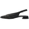 XTI 145271 SLING BACK POMP - Black