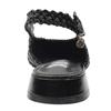 XTI 145271 SLING BACK POMP - Black