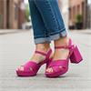 XTI 145288 SANDAL - FUSHSIA