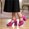 XTI 145288 SANDAL - FUSHSIA