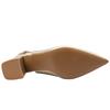 XTI 145367 SLING BACK SHOE - GOLD
