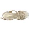 XTI 145456 WEDGE SANDAL - GOLD