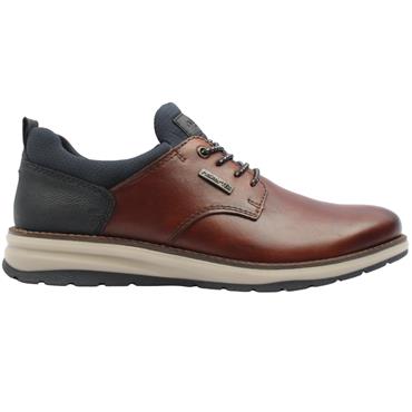 RIEKER 14755 SHOE - TAN BLUE