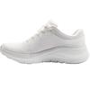 SKECHERS 150067 TRAINER - WHITE SILVER