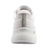 SKECHERS 150067 TRAINER - WHITE SILVER