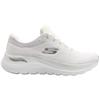 SKECHERS 150067 TRAINER - WHITE SILVER