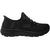 SKECHERS 150123 TRAINER - BLACK BLACK