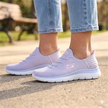 SKECHERS 150123 TRAINER - LAVENDER