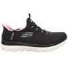 SKECHERS 150284 TRAINER - BLACK MAUVE
