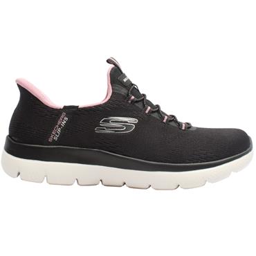 SKECHERS 150284 TRAINER - BLACK MULTI