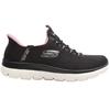SKECHERS 150284 TRAINER - BLACK MULTI
