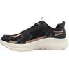 SKECHERS 150332 TRAINER - BLACK ROSE