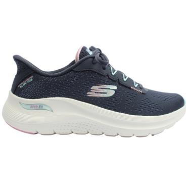 SKECHERS 150333 TRAINER - NAVY MULTI