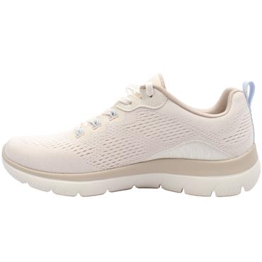 SKECHERS 150754 TRAINER - BEIGE MULTI