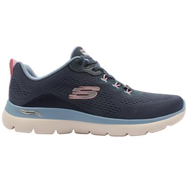 SKECHERS 150754 TRAINER - NAVY MULTI