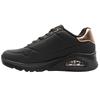SKECHERS 155196 UNO RUNNER - BLACK BLACK