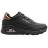SKECHERS 155196 UNO RUNNER - BLACK BLACK