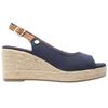REFRESH 172663 WEDGE SANDAL - NAVY