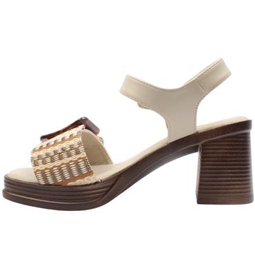 REFRESH 175027 SANDAL - BEIGE