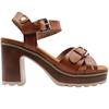 REFRESH 175290 BLOCK HEEL SANDAL - TAN
