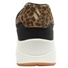 SKECHERS 177093 TRAINER - BLACK/LEOPARD