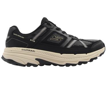 SKECHERS 180450 GO RUN TRAINER - BLACK BEIGE