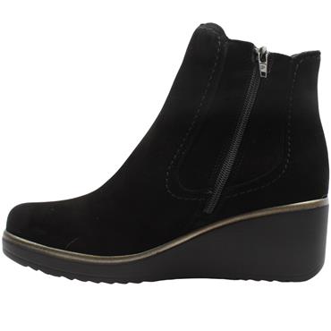 PITILLOS 20237 BOOT - BLACK SUEDE