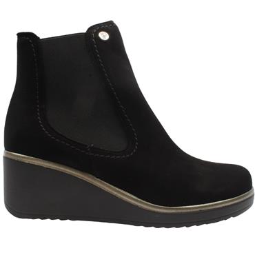 PITILLOS 20237 BOOT - BLACK SUEDE