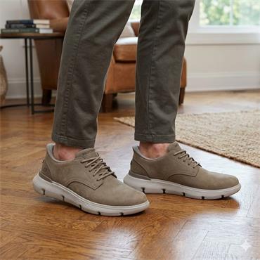 SKECHERS 205353 SHOE - TAUPE MULTI