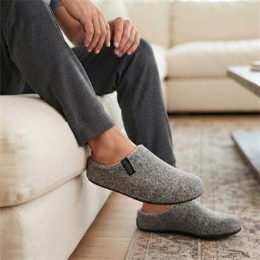 SKECHERS 211456 SLIPPER MULE - CHARCOAL