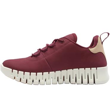 ECCO 218203 GRUUV LACED SHOE - PLUM