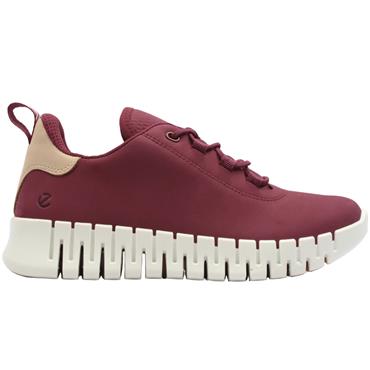 ECCO 218203 GRUUV LACED SHOE - PLUM