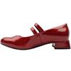 MARCO TOZZI POMP 22209 SHOE - RED PATENT