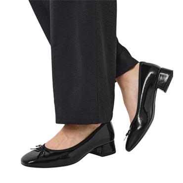 TAMARIS 22301 SHOE - BLACK PATENT