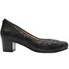CAPRICE 22308 SHOE - BLACK LIZARD