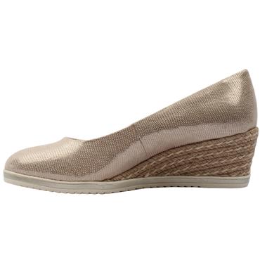 TAMARIS 22313 WEDGE SHOE - LTGOLD