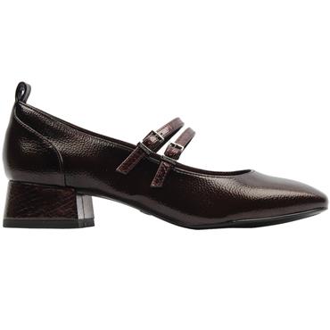 TAMARIS 22318 STRAP SHOE - WINE