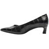 TAMARIS 22351 LOW HEEL SHOE - BLACKCROC