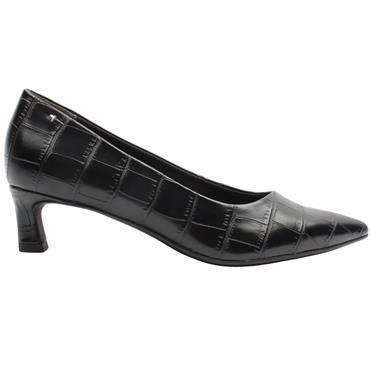 TAMARIS 22351 LOW HEEL SHOE - BLACKCROC