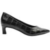 TAMARIS 22351 LOW HEEL SHOE - BLACKCROC