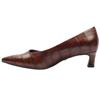 TAMARIS 22351 LOW HEEL SHOE - BROWN