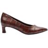 TAMARIS 22351 LOW HEEL SHOE - BROWN