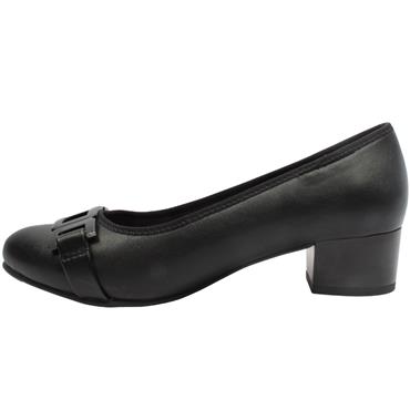JANA 22368 LOW COURT SHOE - Black