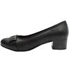 JANA 22368 LOW COURT SHOE - Black