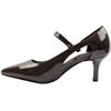 MARCO TOZZI 22407 SHOE - BROWN PATENT
