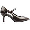 MARCO TOZZI 22407 SHOE - BROWN PATENT