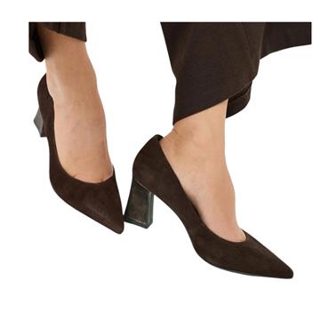 TAMARIS 22427 COURT SHOE - BROWN MULTI